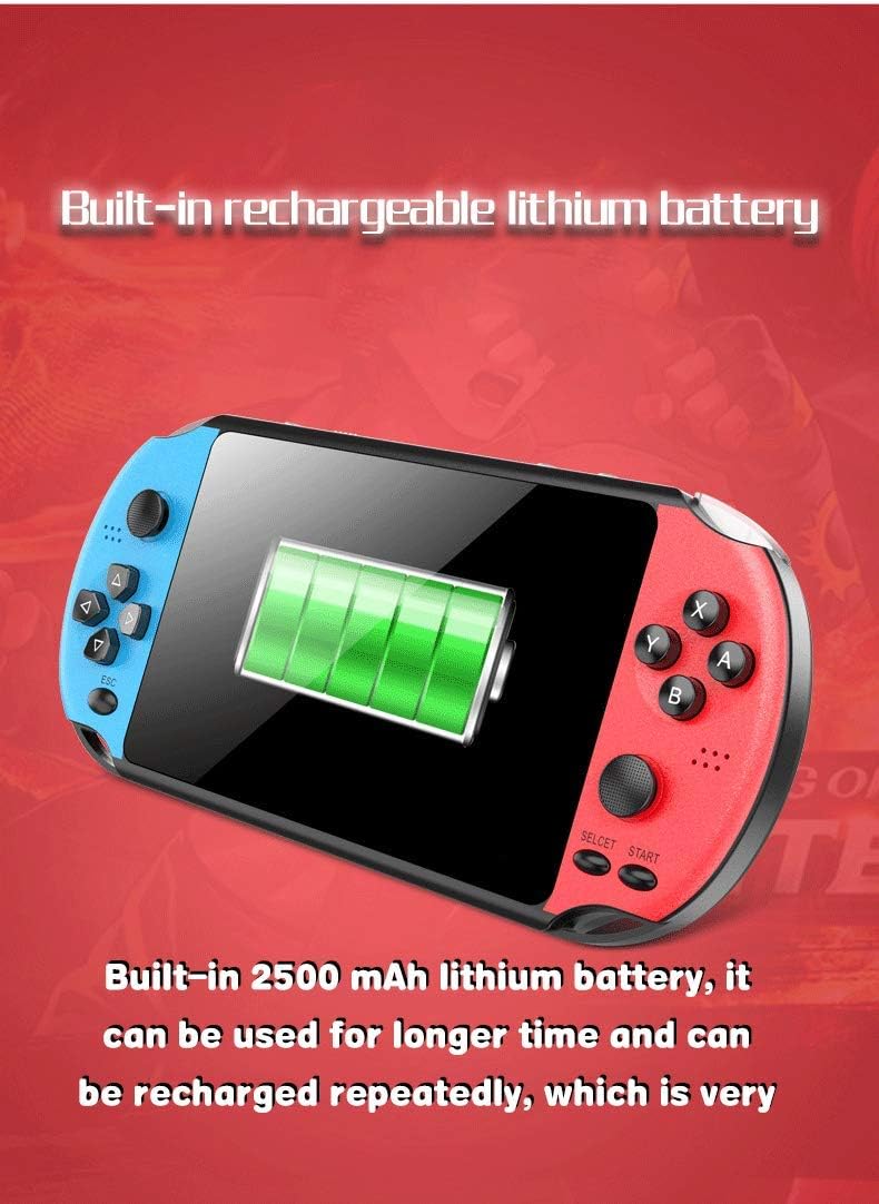 Nueva consola de videojuegos retro CZT de 5.1 pulgadas