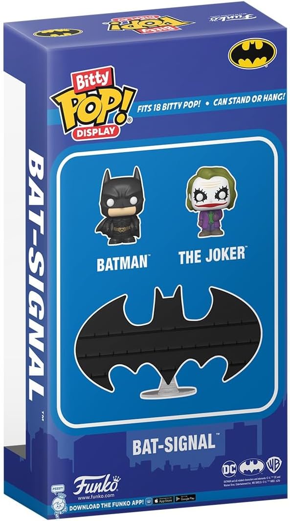 Colección Exclusiva Exhibidor Funko Pop! Bitty: Señal Batman