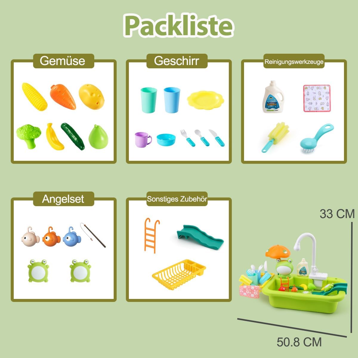 Juguete de Cocina con Agua, Marca No Especificada, Flotante