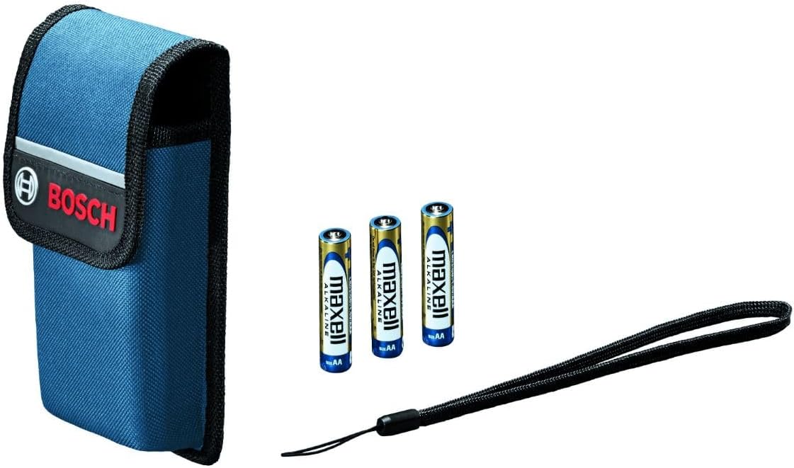 Medidor láser conectado Bluetooth de 400 pies GLM400C Blaze Outdoor con cámara y pilas AA