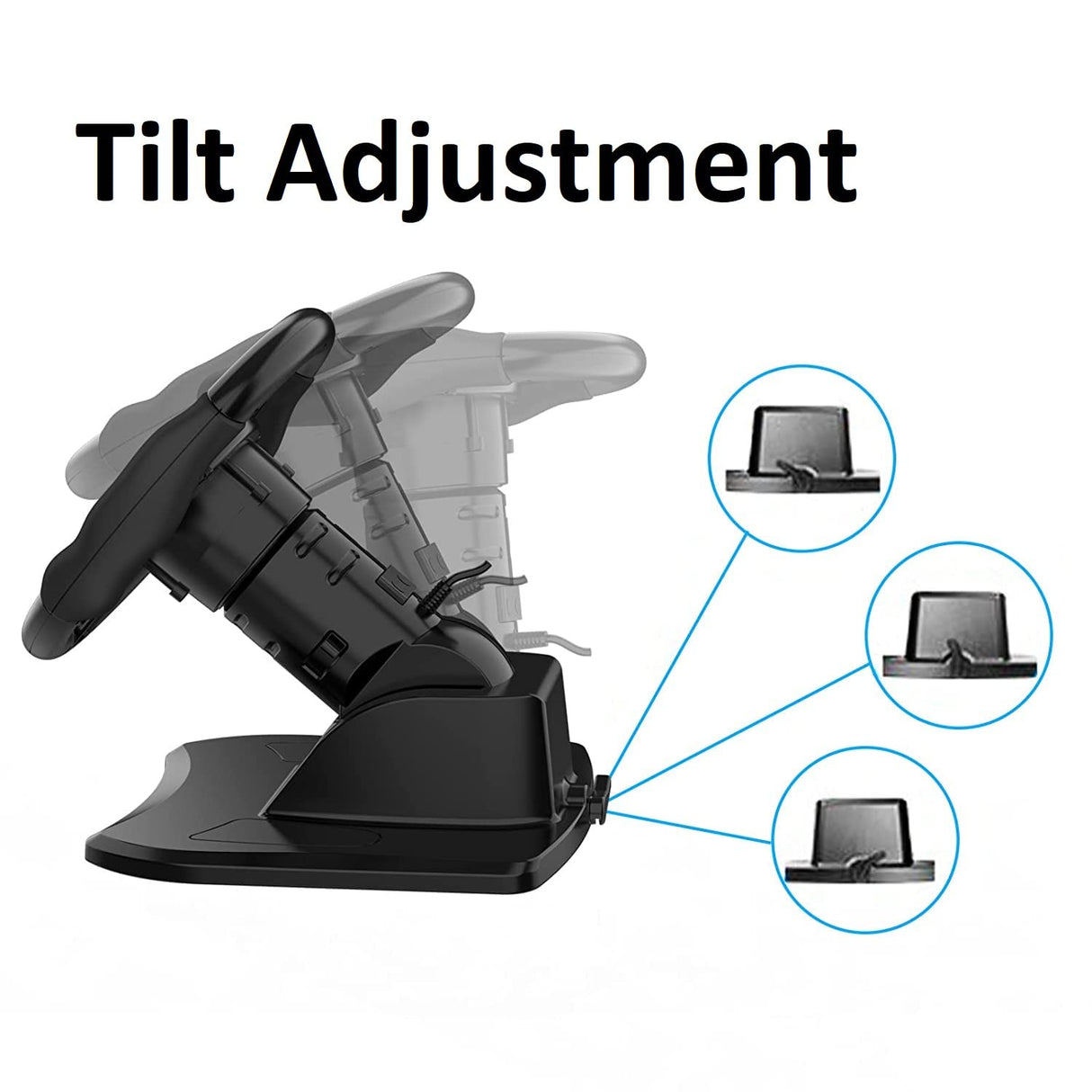 Volante NBCP 270/900° con Pedales y Vibración para Consolas