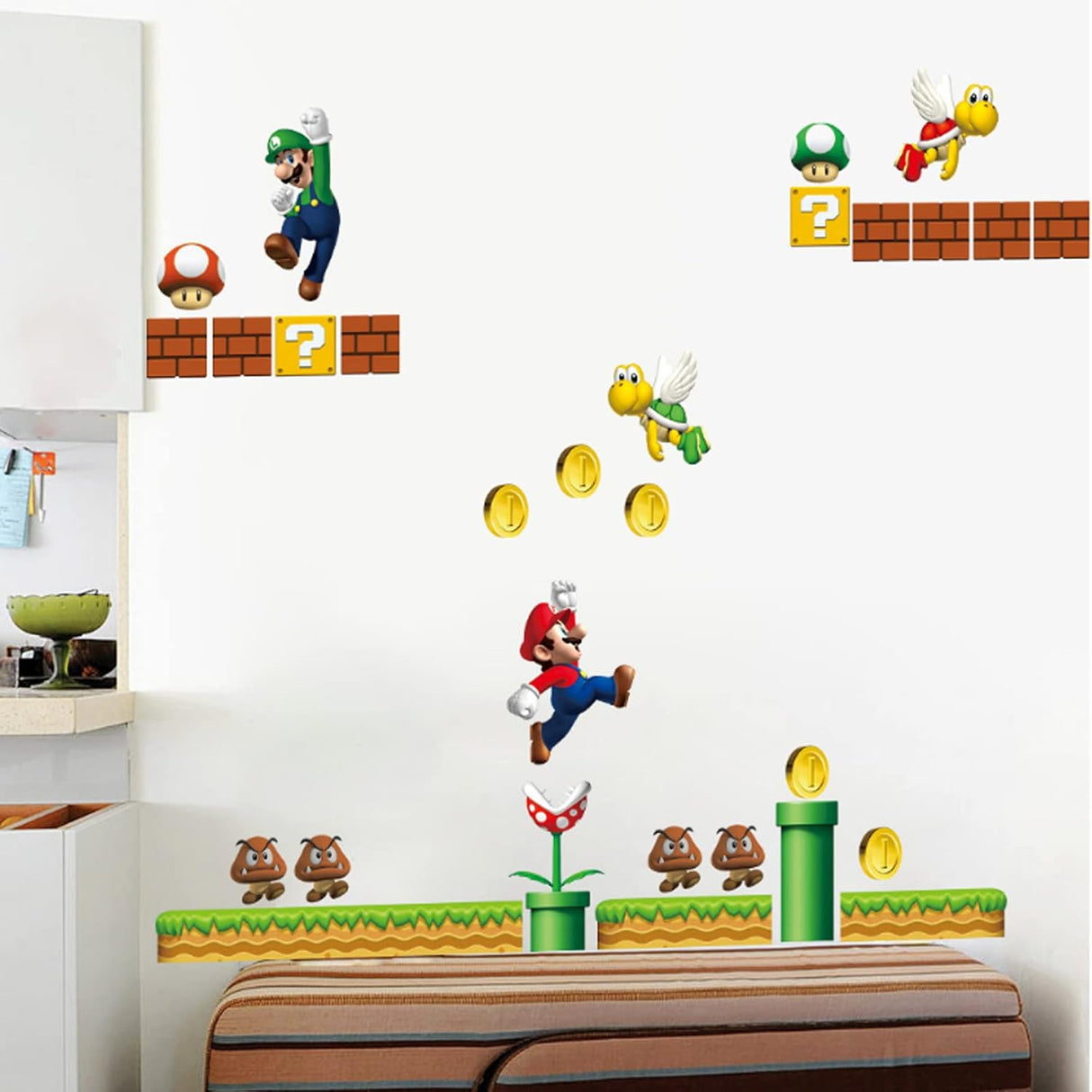 Decal de Pared para Hermanos | Stickers Vinilos Removibles