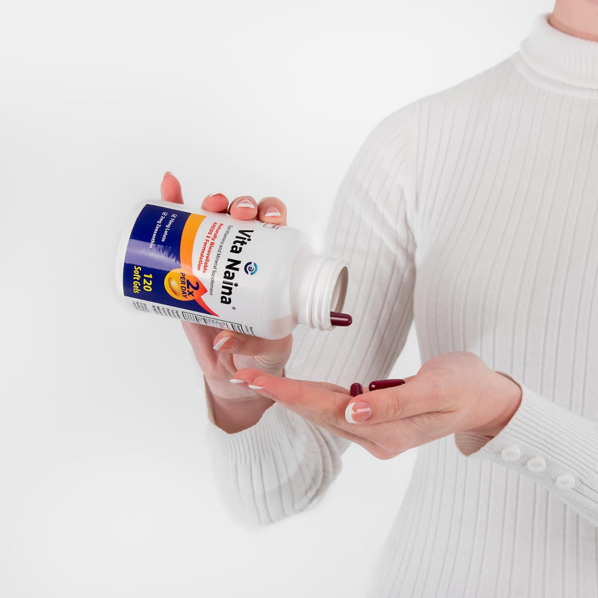 Suplemento Vitaminas para los ojos AREDS2 zeaxantina 2 mg