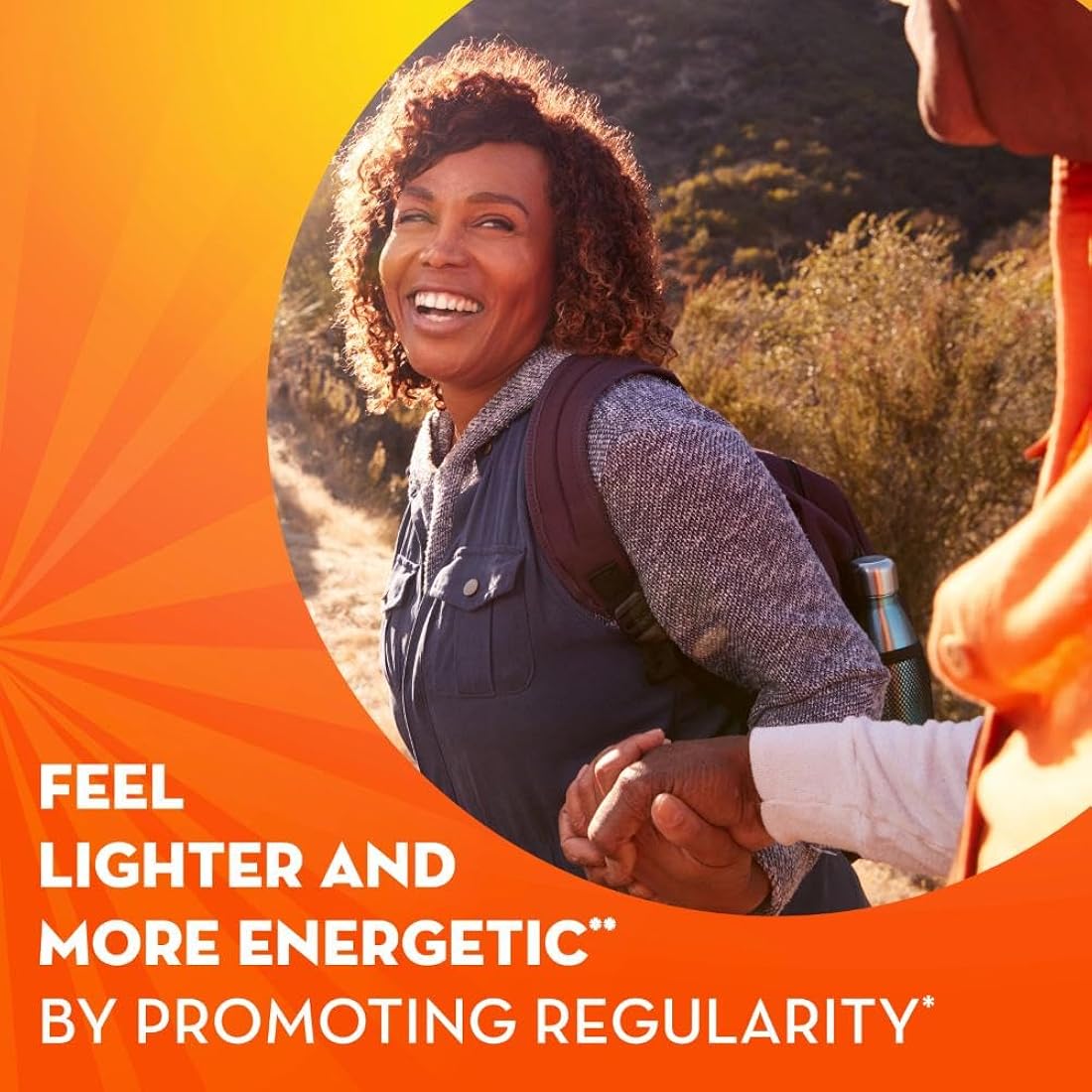 Polvo de cáscara de psyllium a base de plantas Metamucil