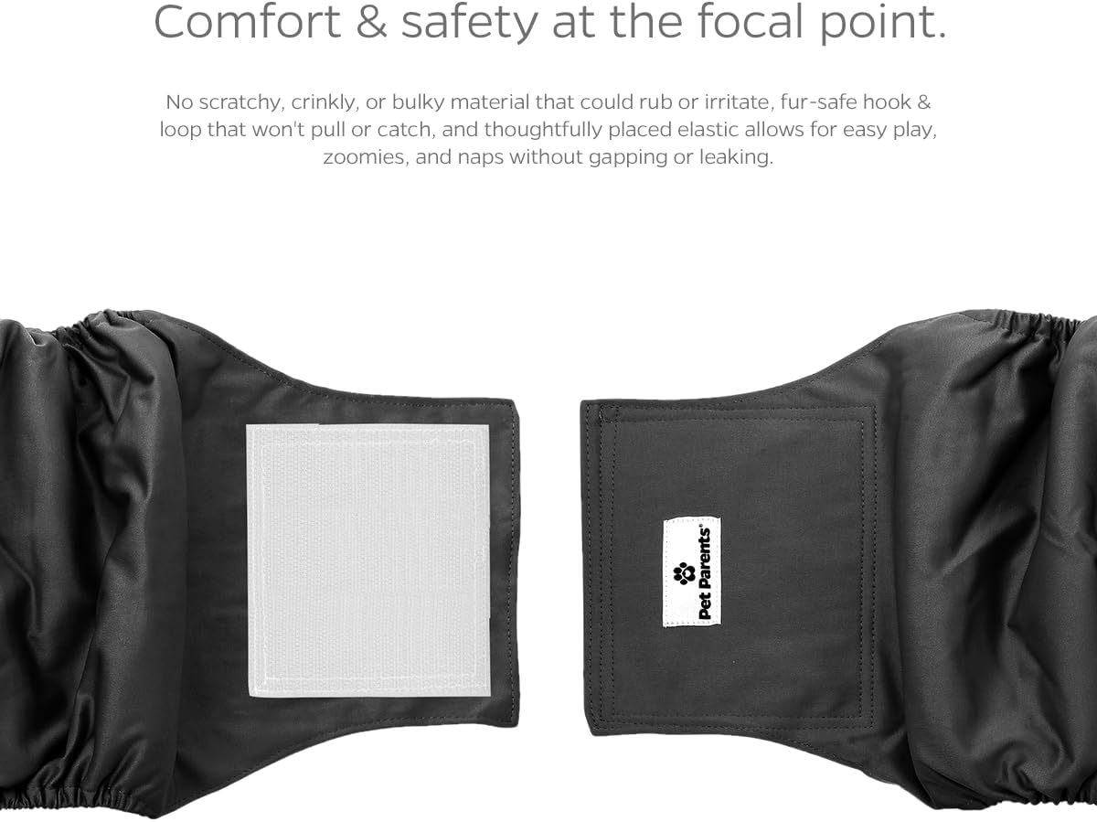 Pet Parents Bandas lavable absorción para perros machos