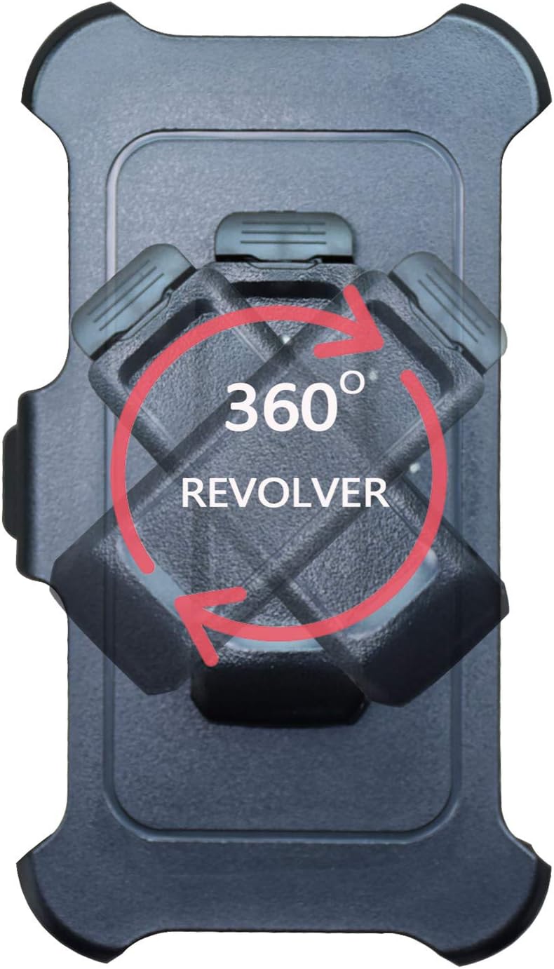 2 Pack Replacement Belt Clip Holster for OtterBox Defender Series Case Apple iPhone 11 (6.1)