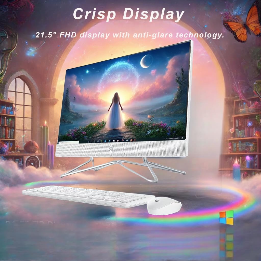 Computadora Todo-en-Uno HP, 21.5 FHD, 16GB RAM, 512GB SSD