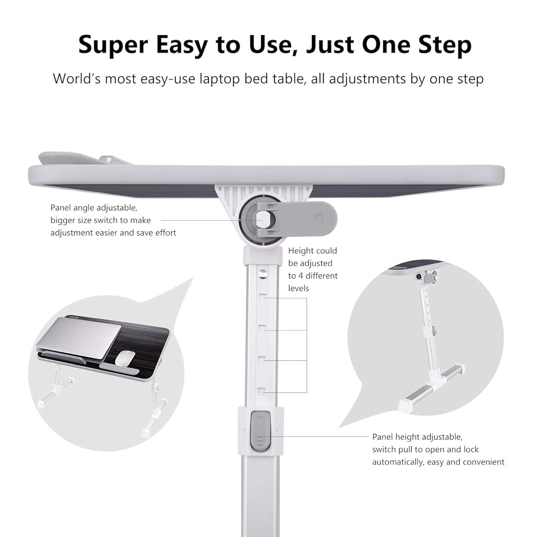 Mesa de cama para laptop