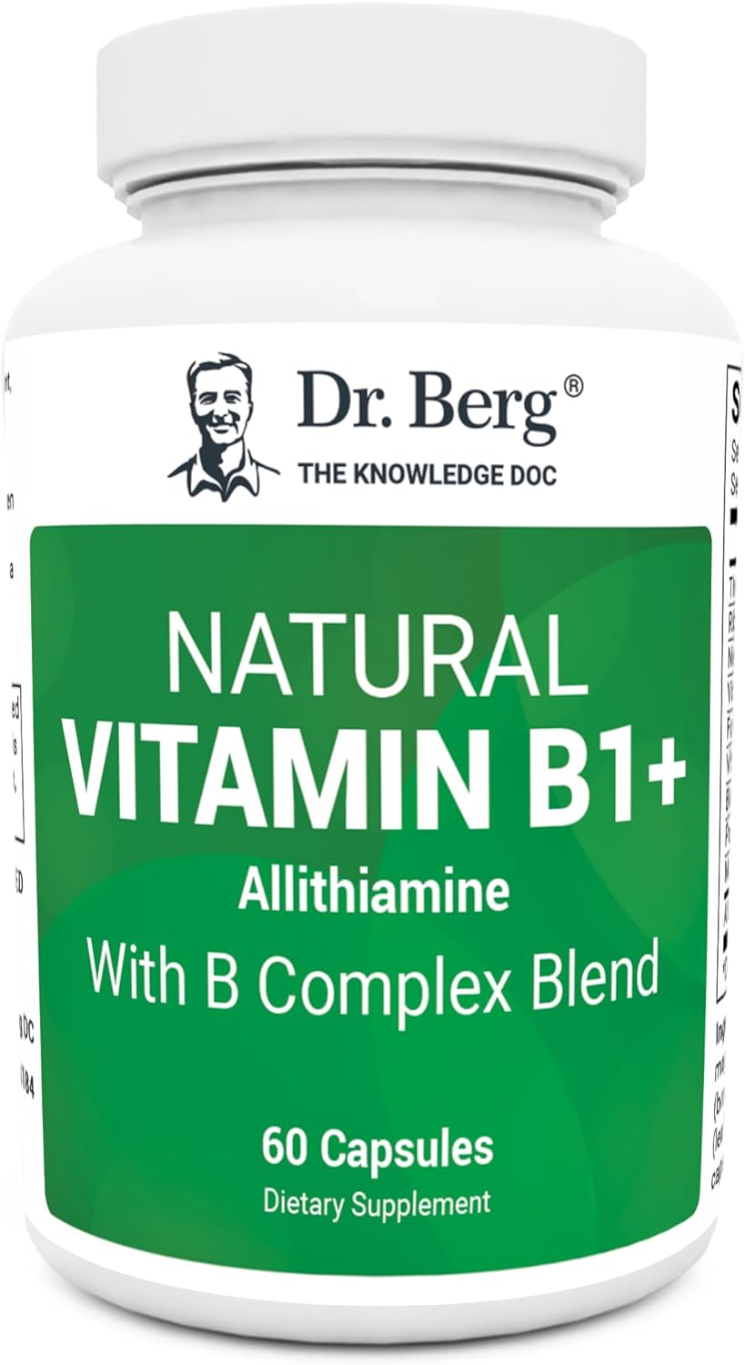 Complejo de Vitaminas B1, B6, B12 para Hombres y Mujeres