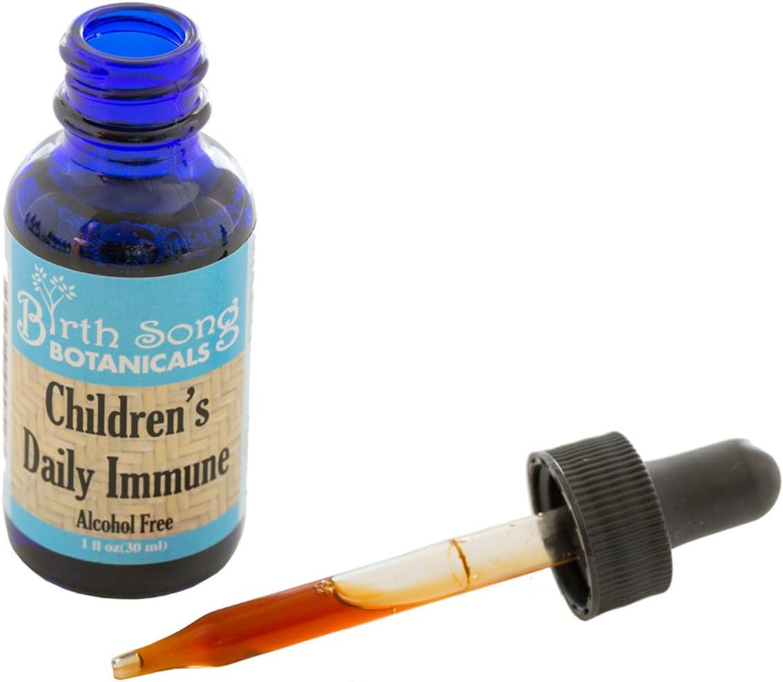Tintura Infantil de Hierbas Orgánicas para la Inmunidad Diaria