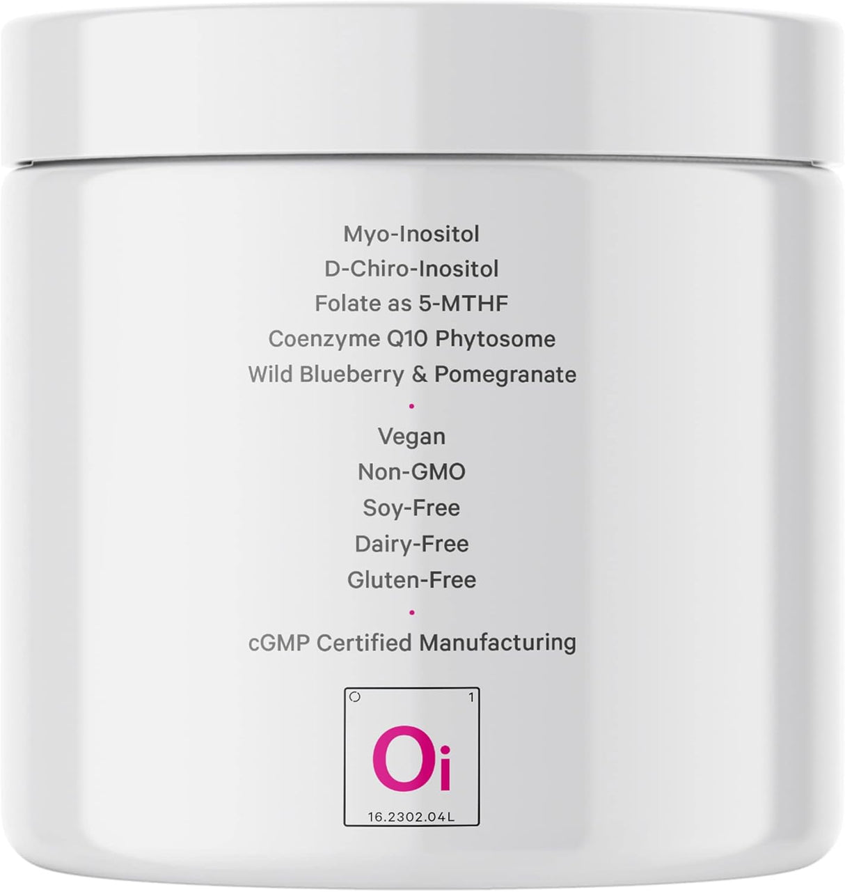 Suplementos en polvo de inositol ovárico liposomal sin OMG