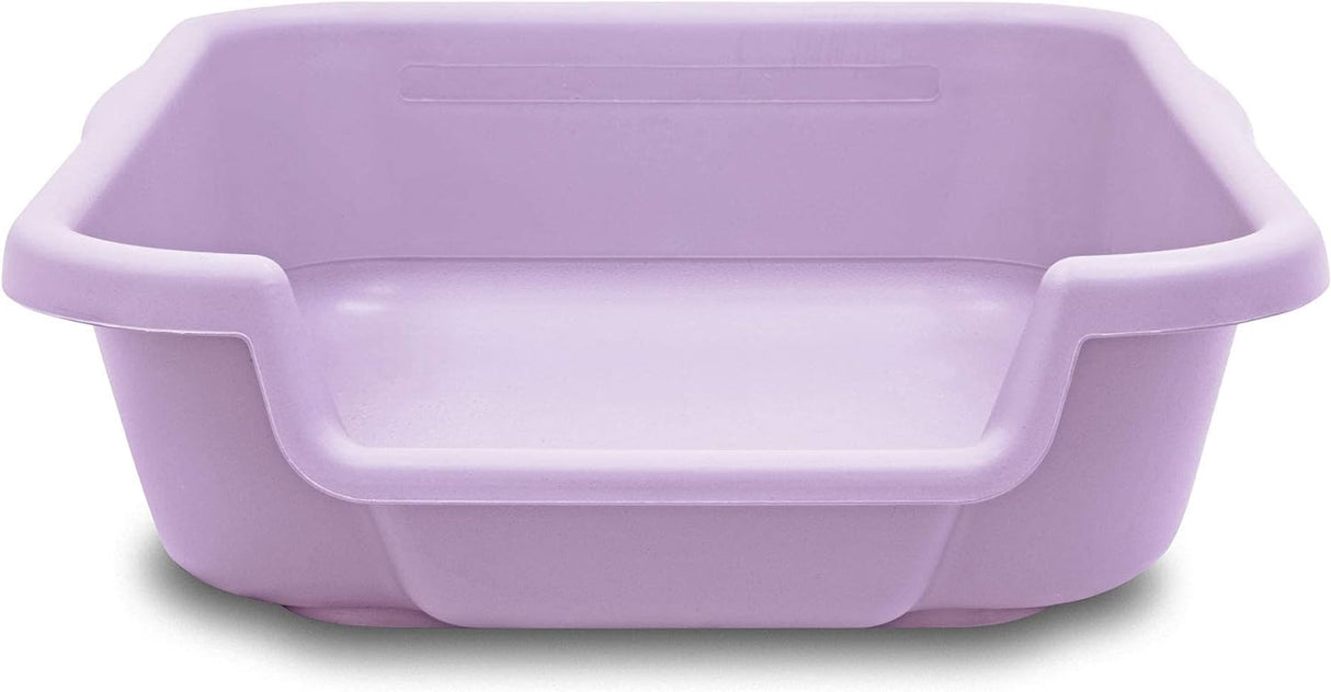 Arenero pequeño color lavanda, duradero y seguro NE14pets