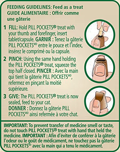 FELINE GREENIES PILL BOLSILLOS Golosinas para gatos