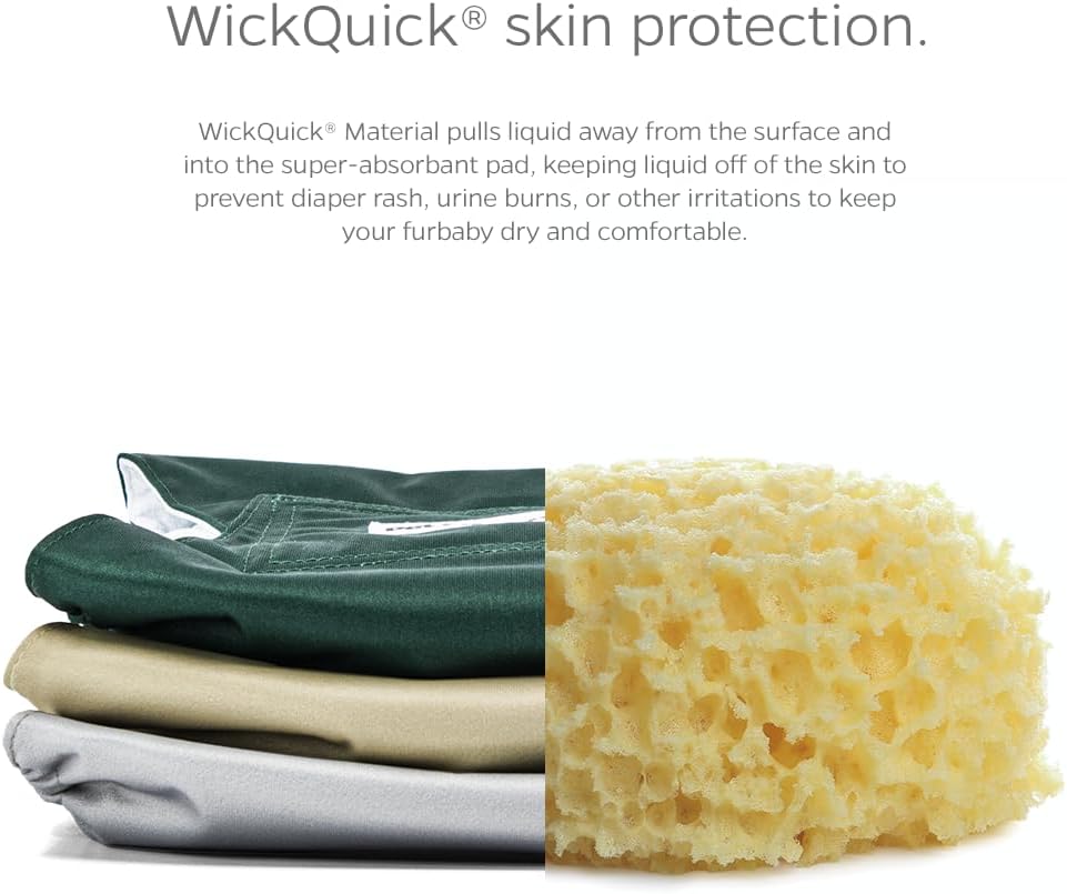 Pet Parents Bandas vientre lavables alta calidad extensores