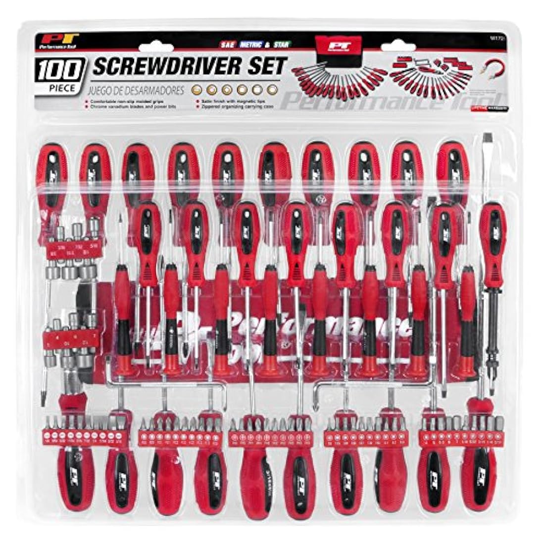 Juego de desarmadores con bolsa