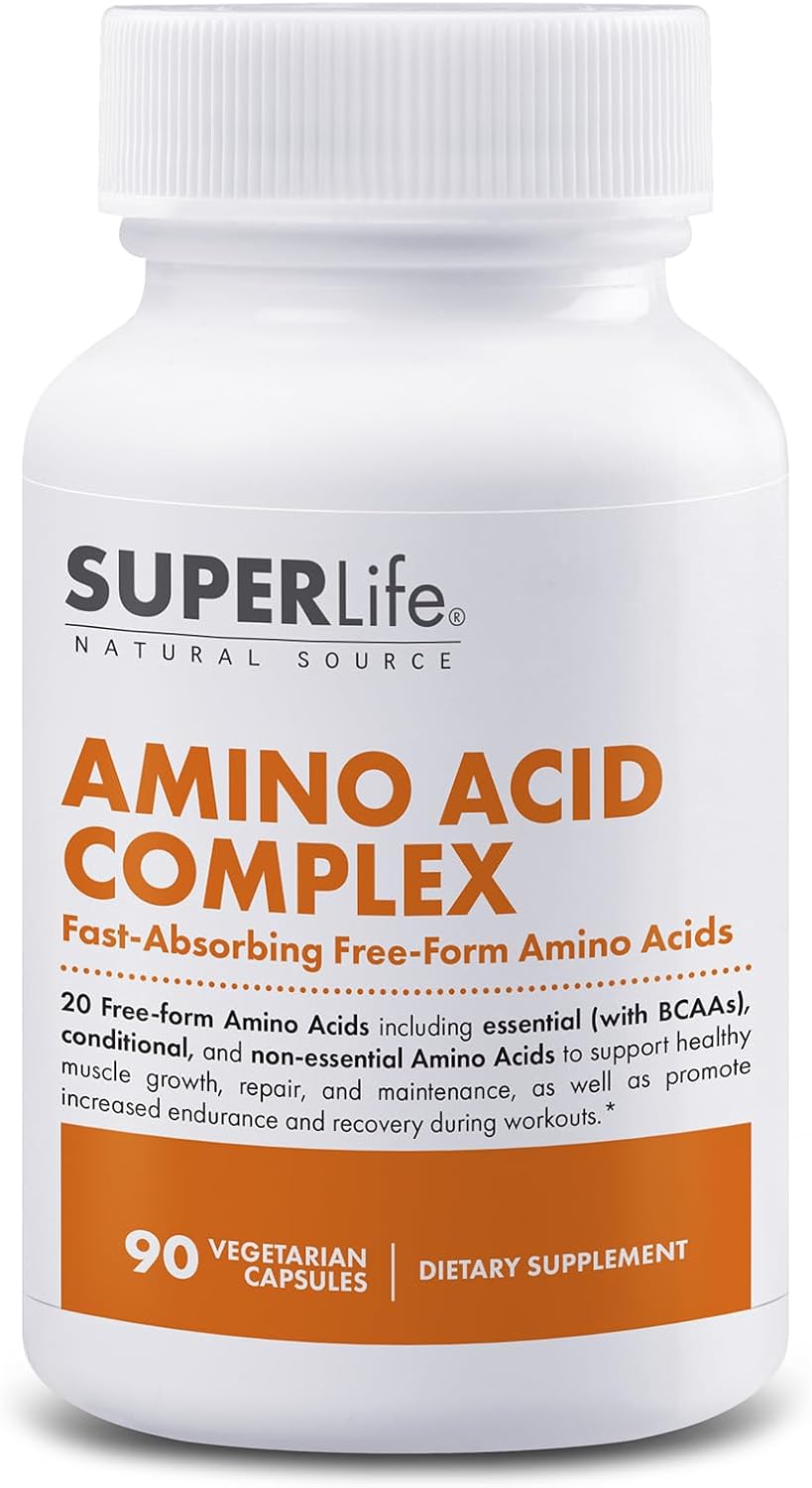 Complejo de Aminoácidos - Crecimiento Muscular, 90 Cápsulas