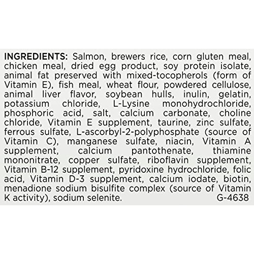 Purina Pro Plan para gatos Fórmula de salmón y arroz