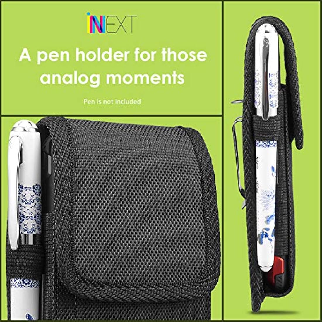 iNNEXT - Funda vertical para celular en cinturón