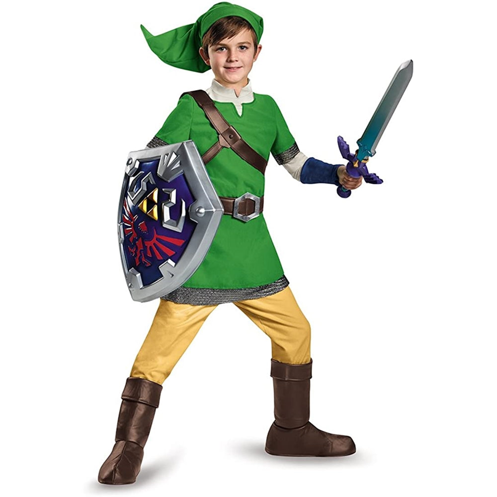 Disfraz de Link de lujo Gorro con forma de cono talla M