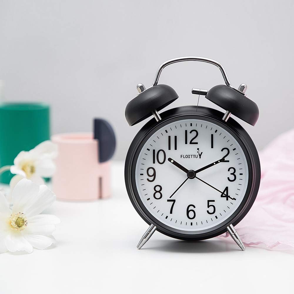 Reloj Despertador con Alarma Fuerte y Luz de Fondo 4