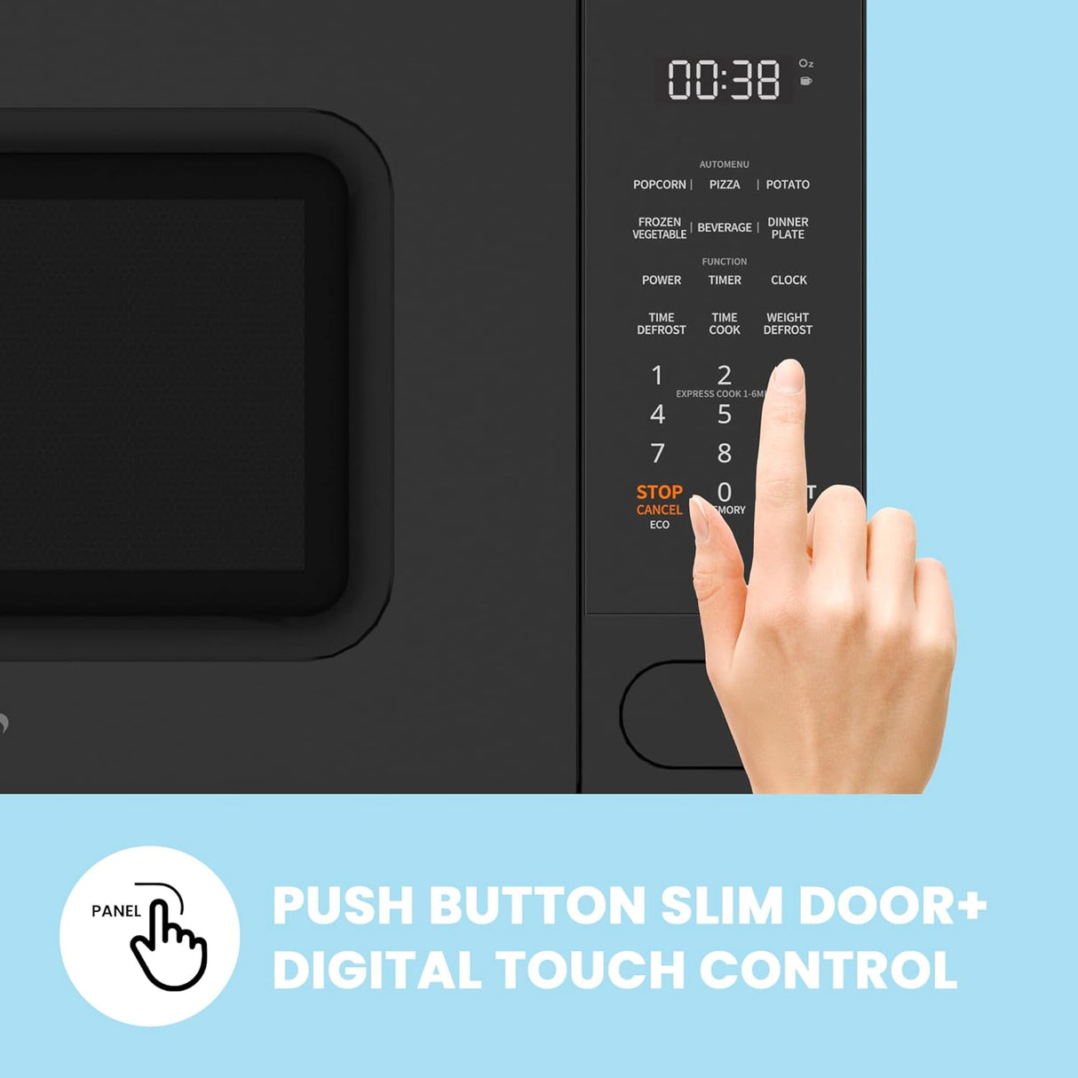 Horno Microondas COMFEE 0.7 cu.ft 700W, 11 Niveles, CMO-C20M1WB