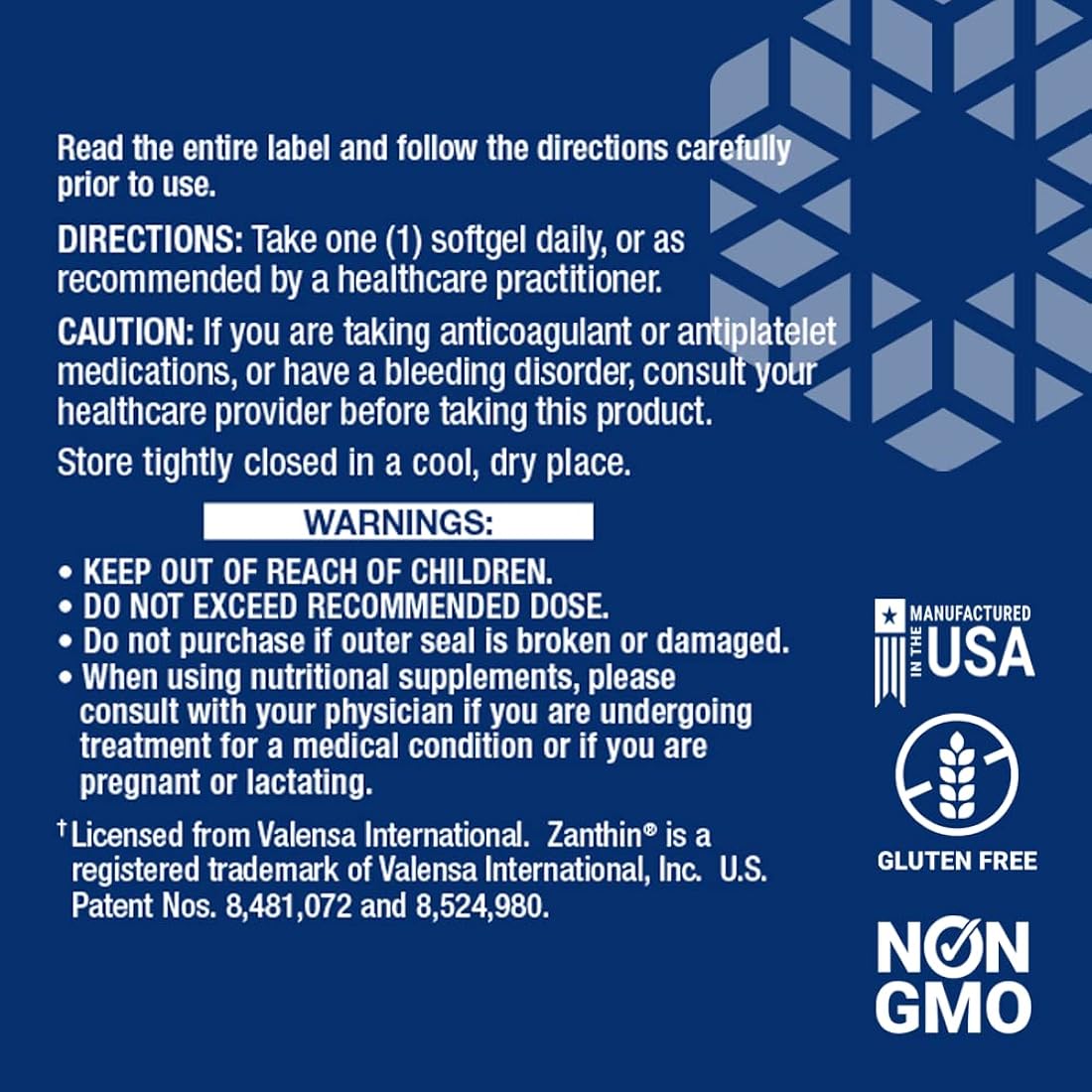 Suplemento Krill saludable Fórmula conjunta 30 geles