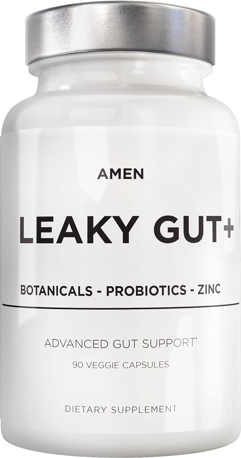 Suplemento Leaky Gut - Amen - Vegan, Probióticos, 90 cápsulas