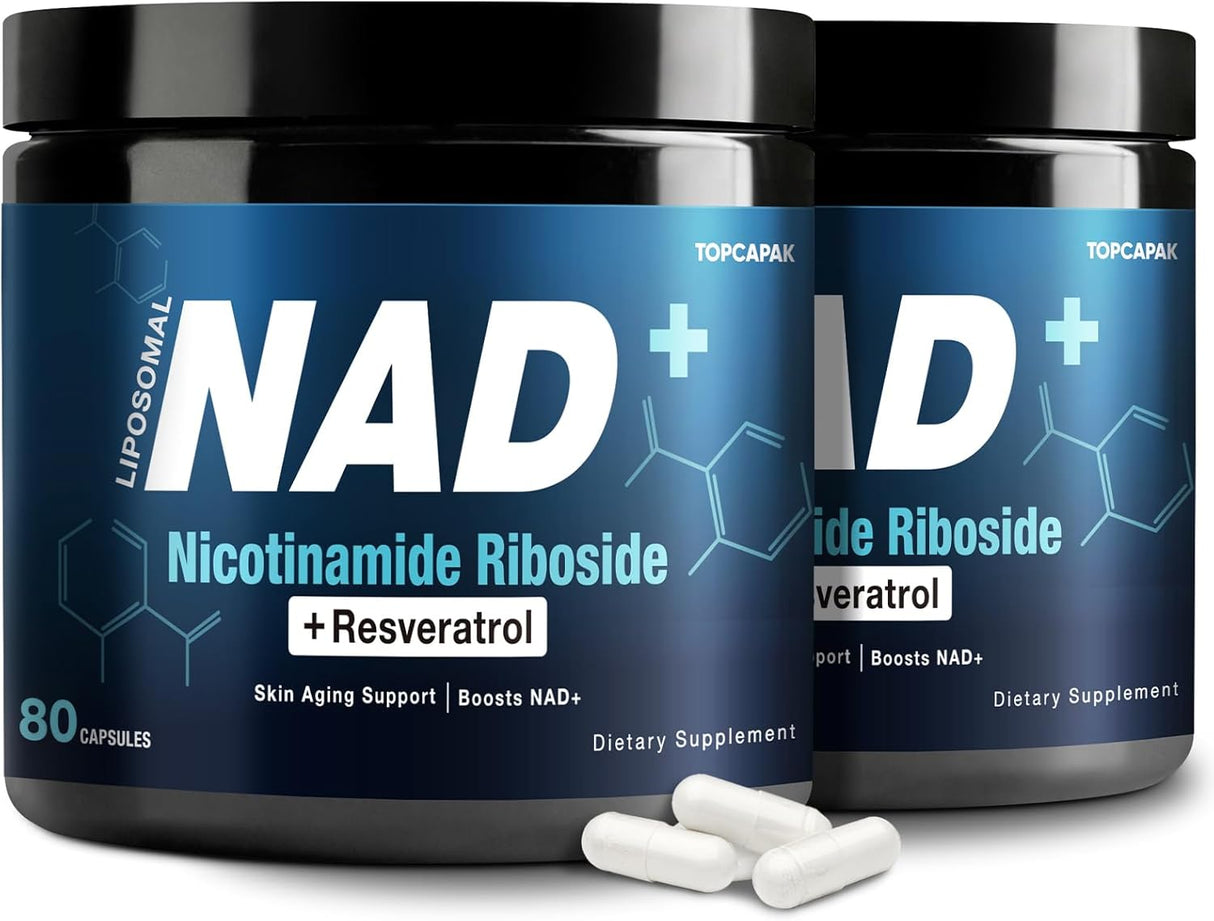 Suplemento NAD+ 1000mg - Nicotinamida Ribosida y Resveratrol