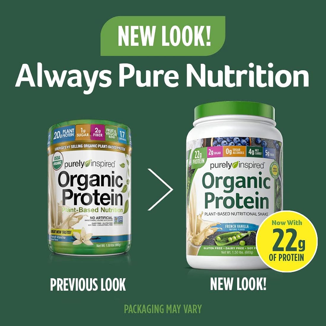 Suplementos Alimenticios Batido de proteína orgánica