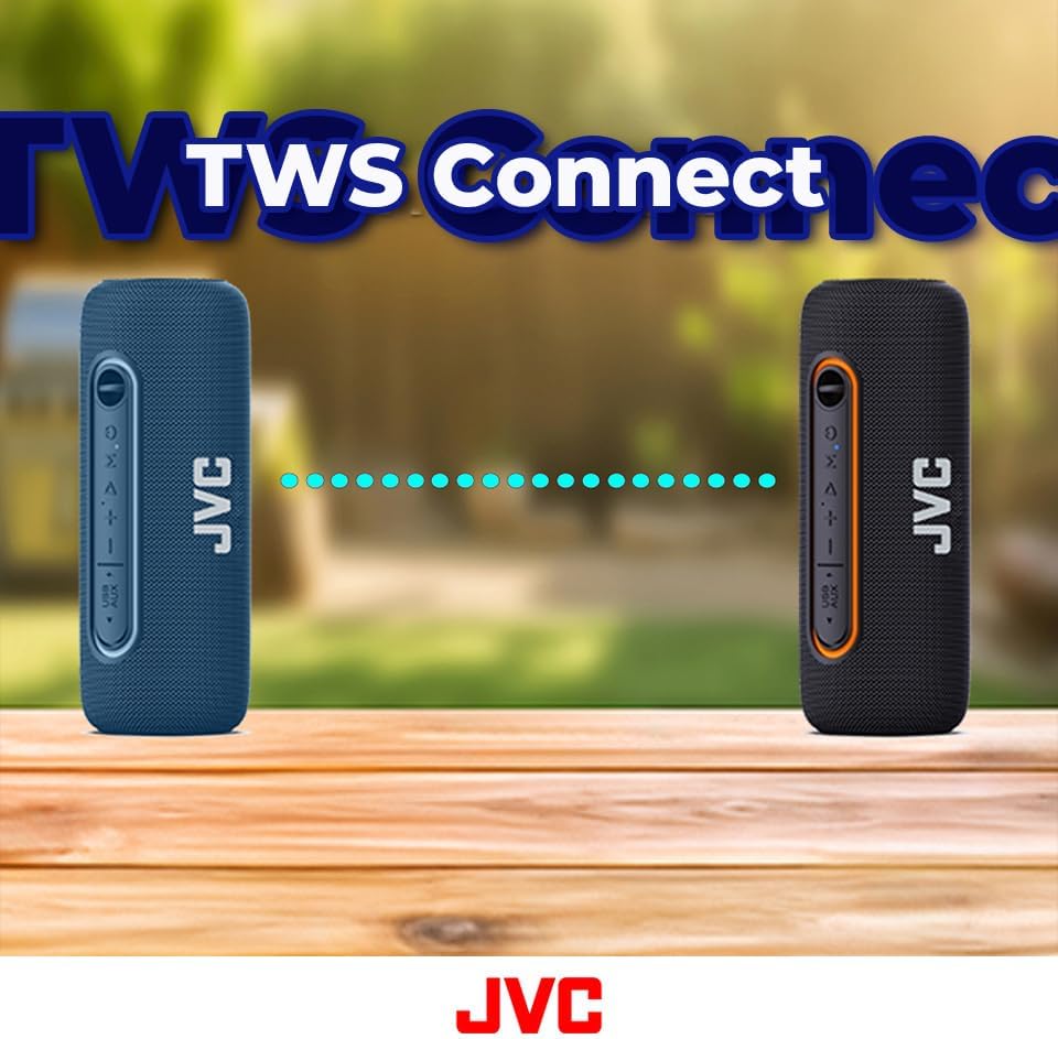 Altavoz Inalámbrico JVC 20W, Bluetooth 5.0, IPX5, SPPA5BTB