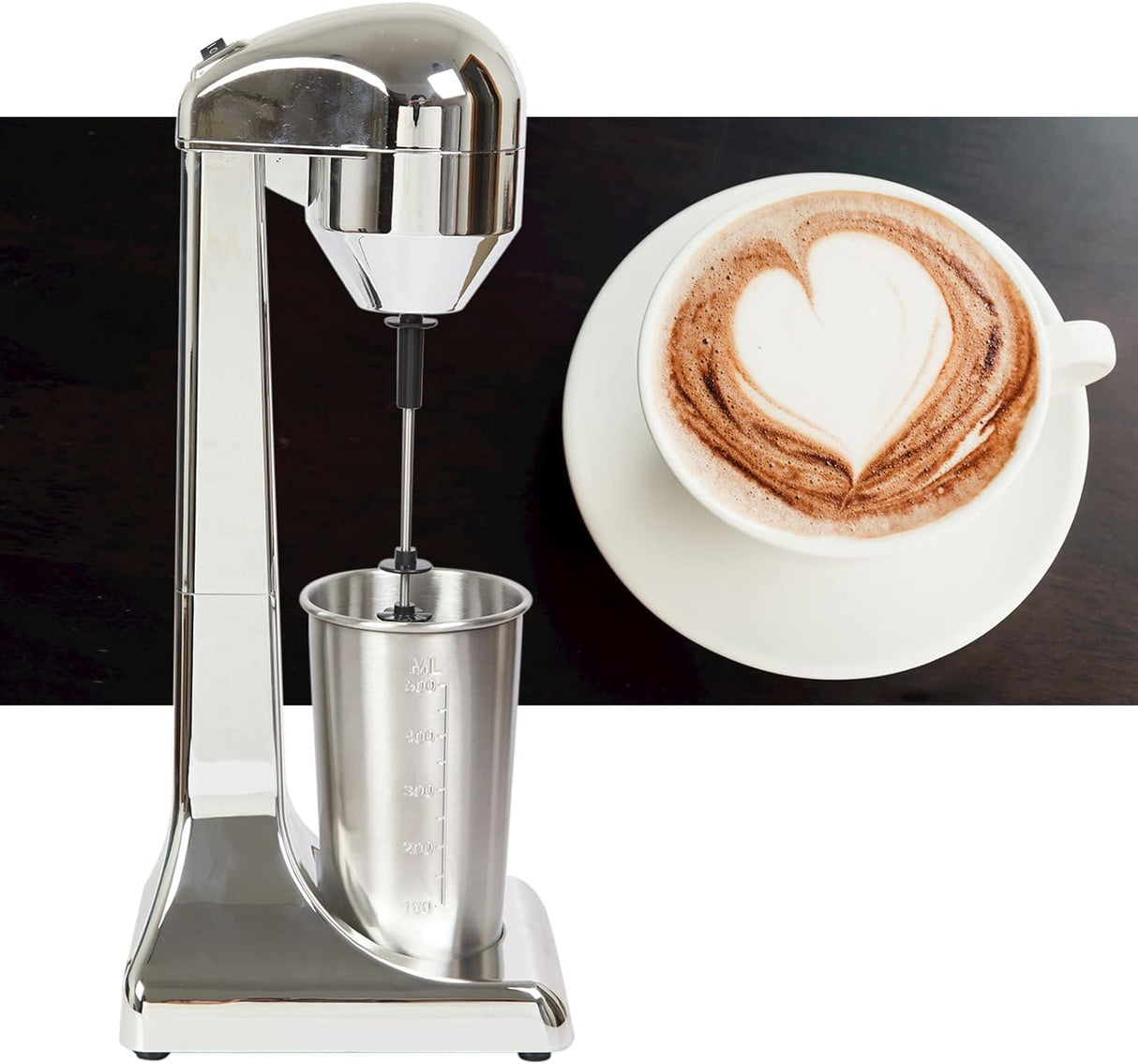 Licuadora de Milkshake, 100W, 2 Velocidades, 500ML, Modelo Pro