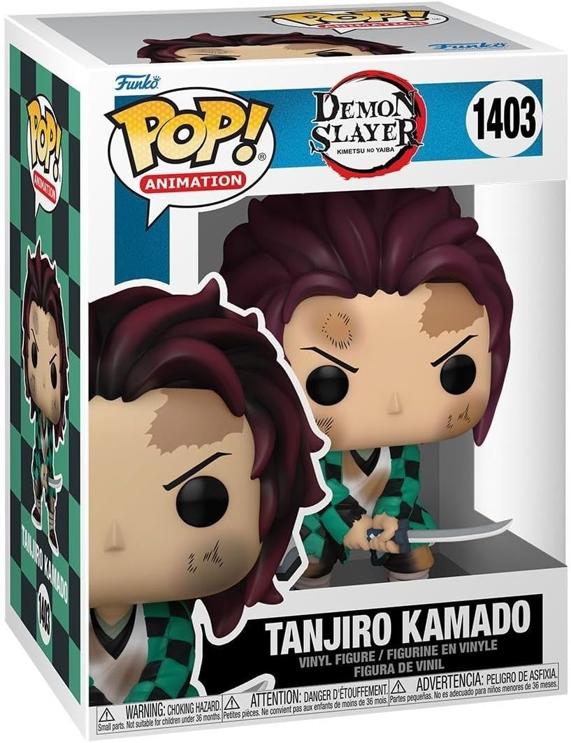 Figurita Funko Pop! Demon Slayer - Tanjiro Kamado, anime colección