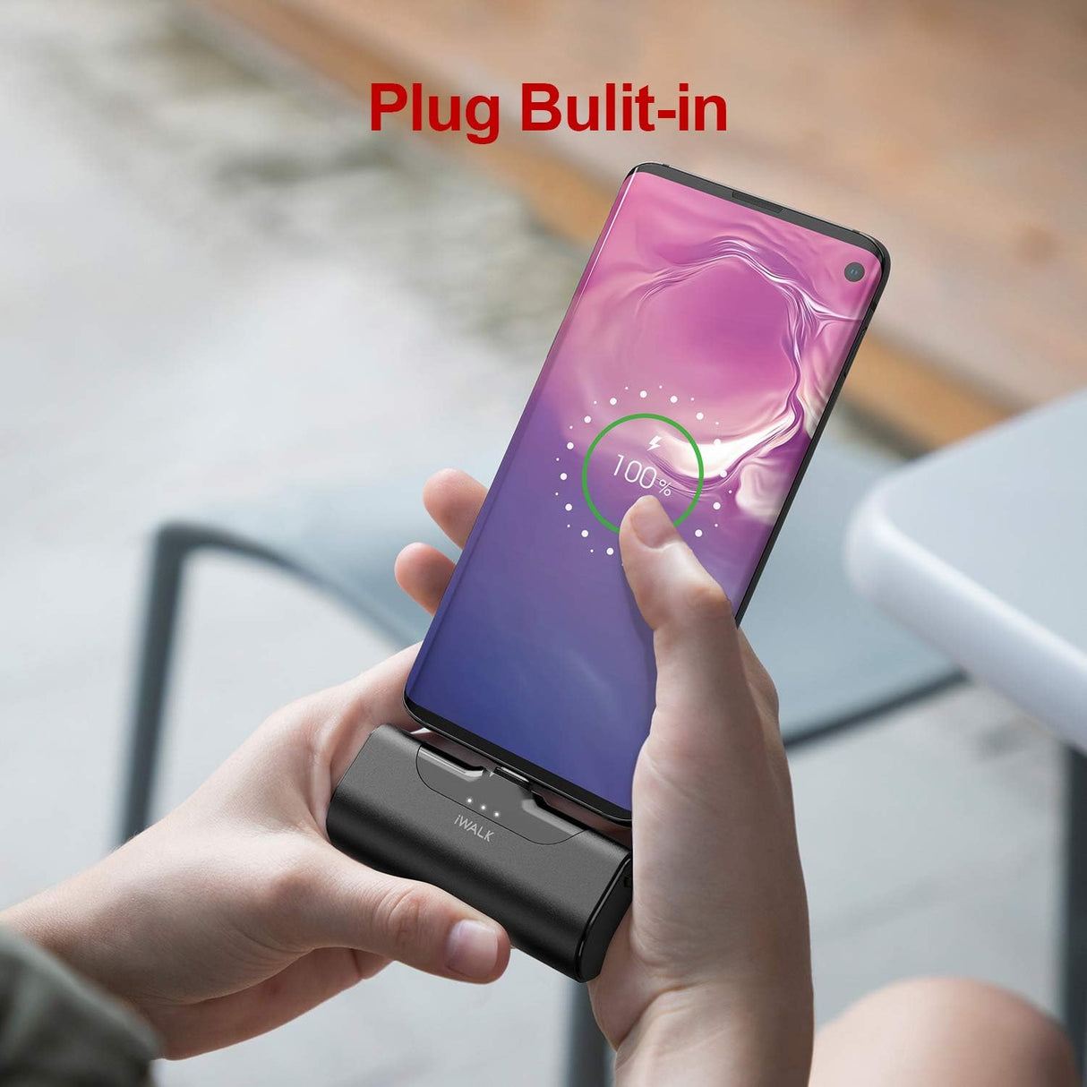 Cargador portátil USB C Paquete de batería para celular