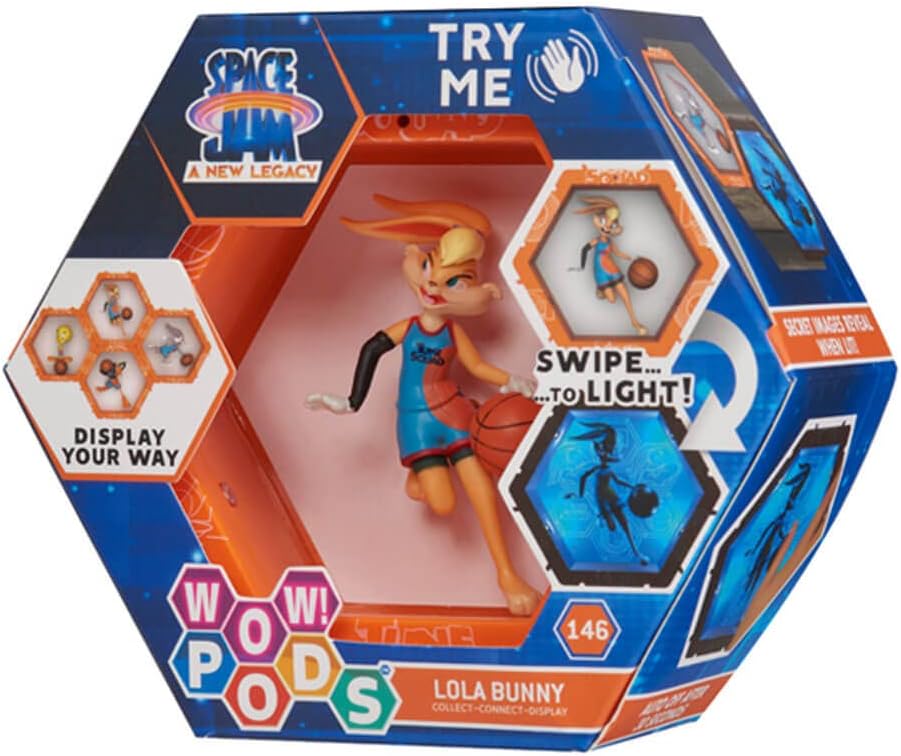 Figura Bobble-Head Lola Bunny de Space Jam | WOW! PODS | Ilumina