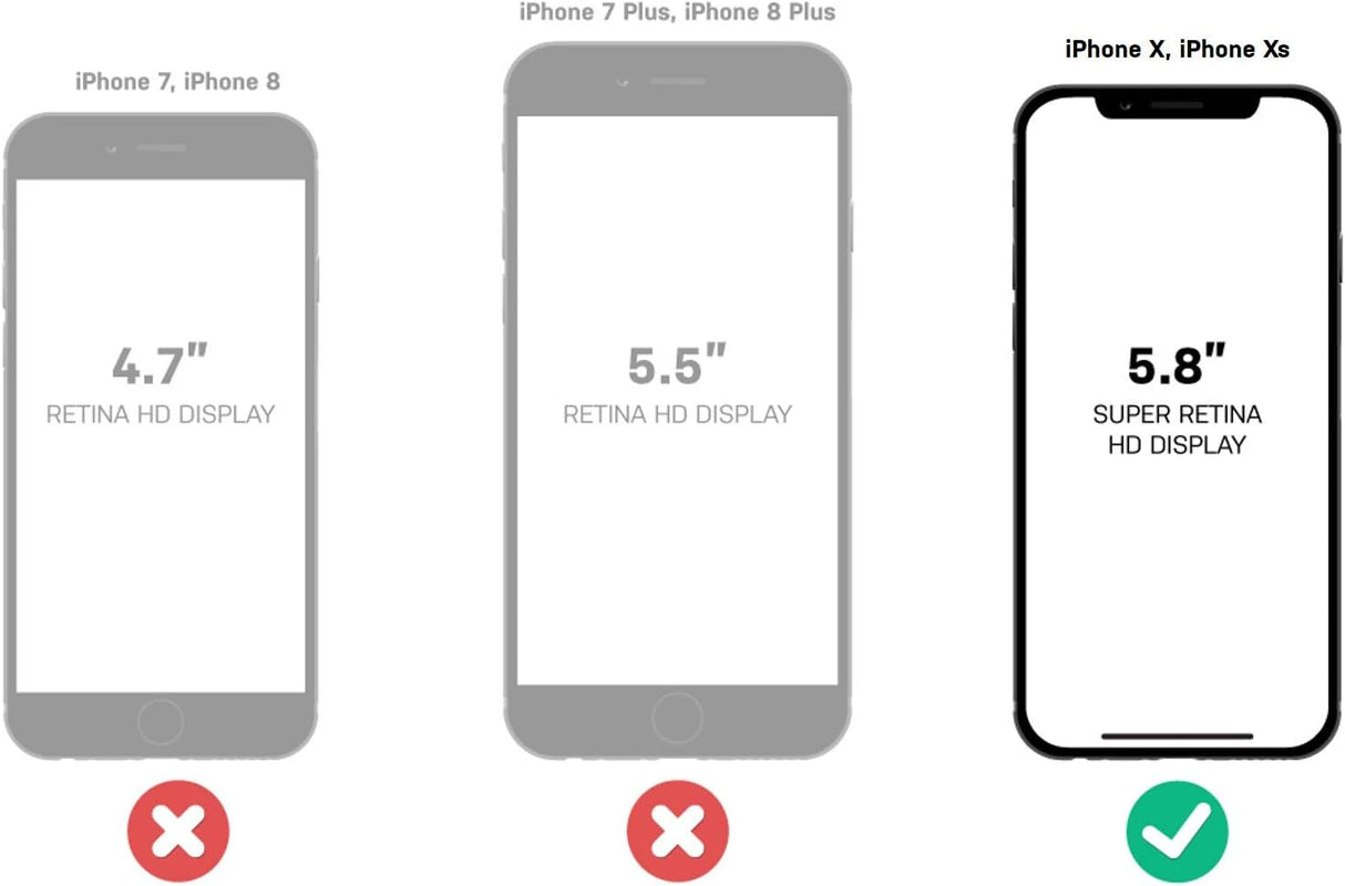 OTTERBOX SYMMETRY SERIES - Funda para iPhone Xs y iPhone X, embalaje al por menor, color negro