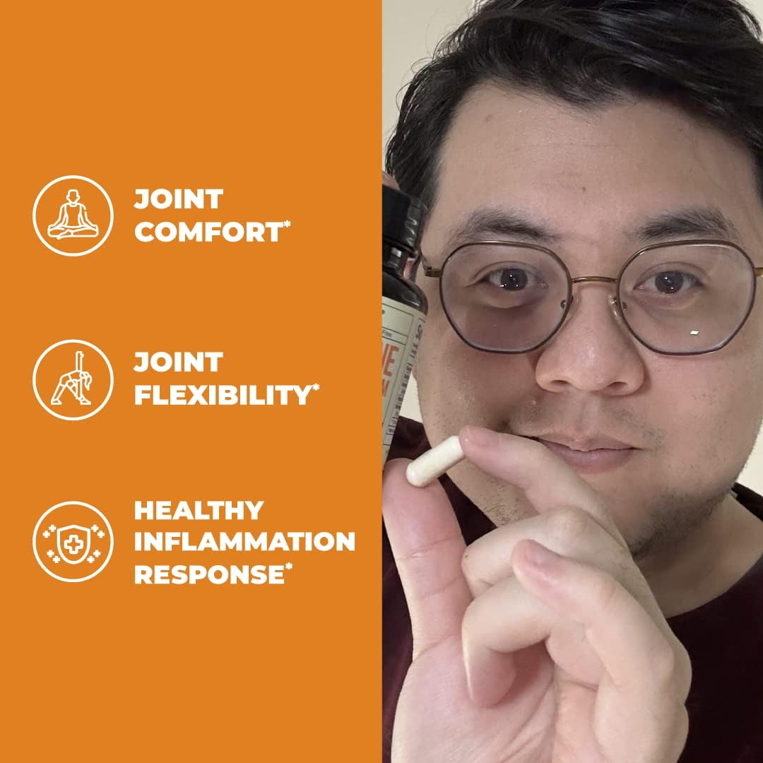 Sulfato de glucosamina con ácido hialurónico bioperina