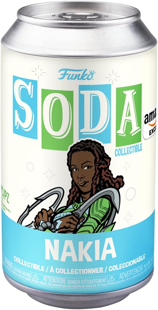 Funko Vinyl Soda: Nakia con Chase - Amazon Exclusivo