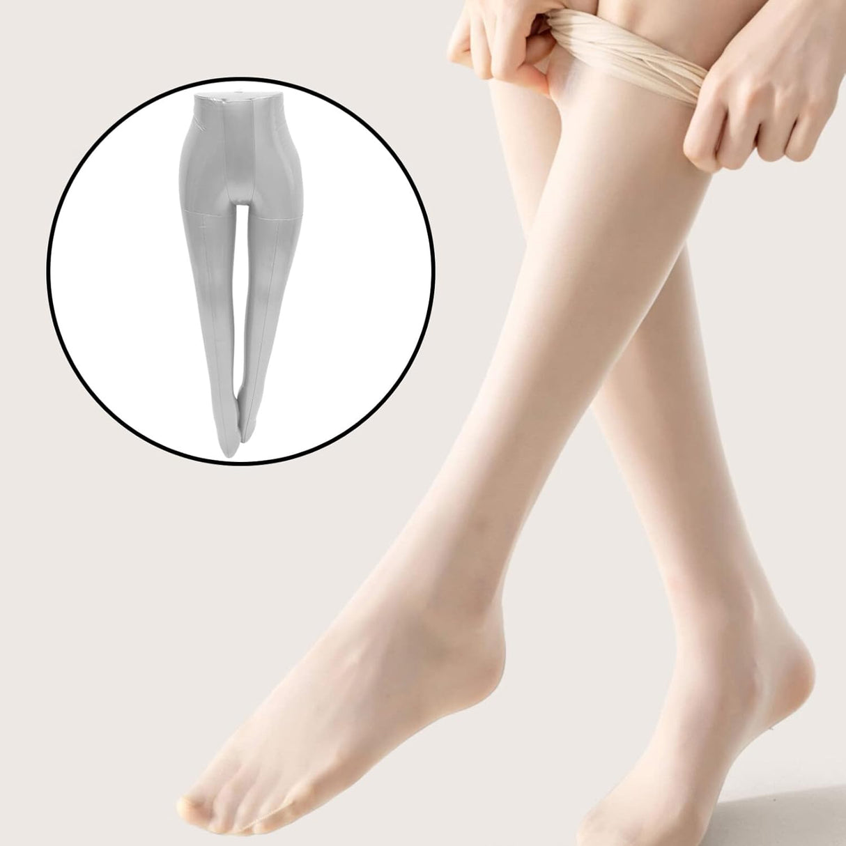 Maniquí Inflable Mujer Cuerpo Inferior para Exhibición Modelos