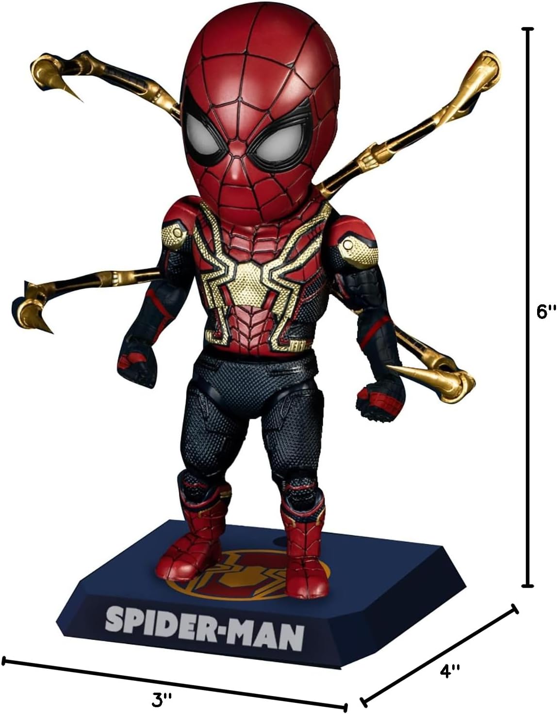 Figura de acción Spider-Man con traje integrado, modelo Egg Attack