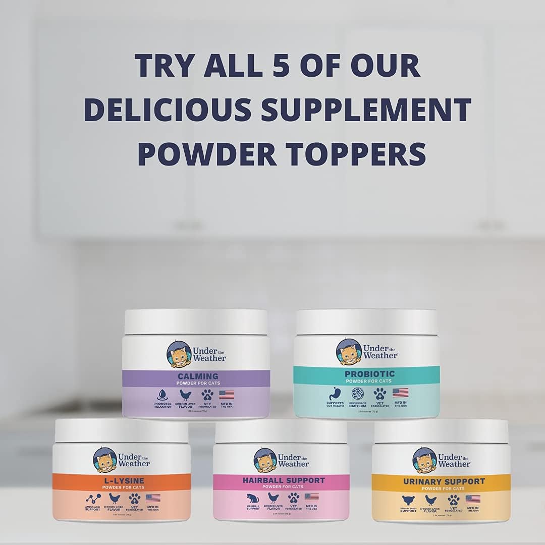 Suplementos Probióticos para mascotas en polvo para gatos