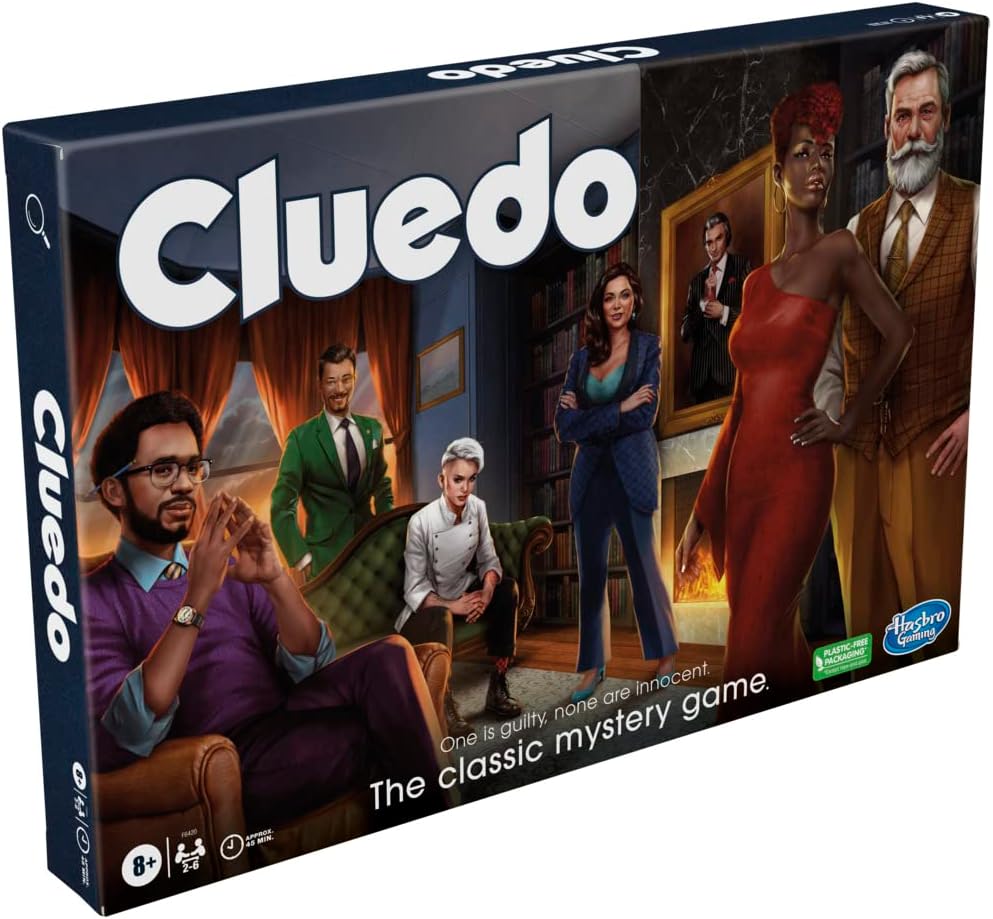 Juego Cluedo para Niños, Aventura Familiar, 2-6 Jugadores