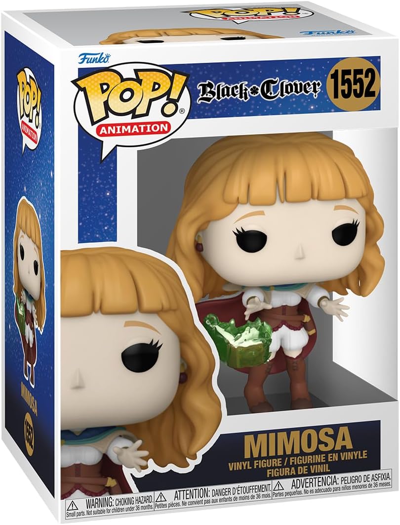 Funko Pop! Animación: Black Clover - Mimosa, figura coleccionable