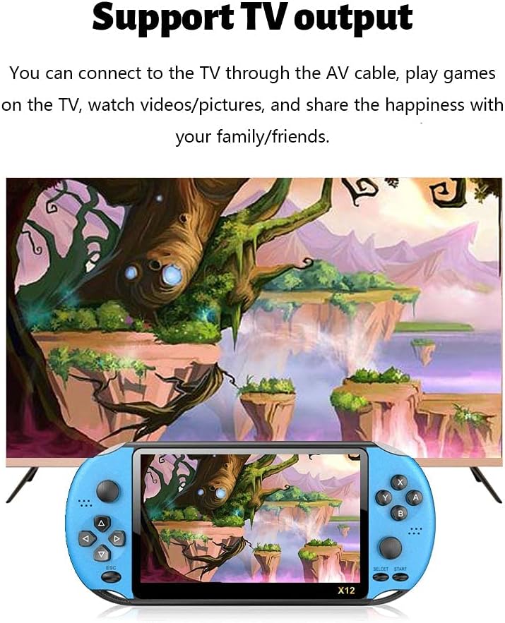 Nueva consola de videojuegos retro CZT de 5.1 pulgadas