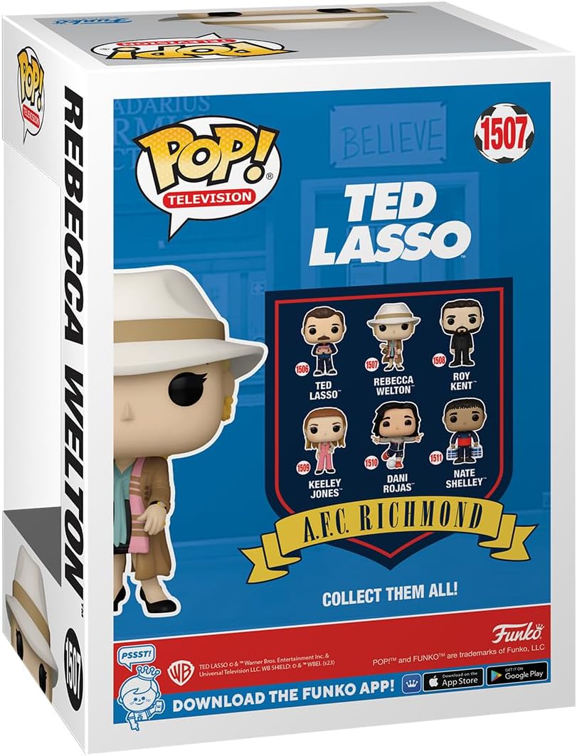 Funko Pop! TV: Ted Lasso - Figura de Rebecca Welton coleccionable