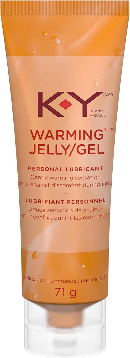 K-Y Warming Jelly Lubricante personal seguro de usar