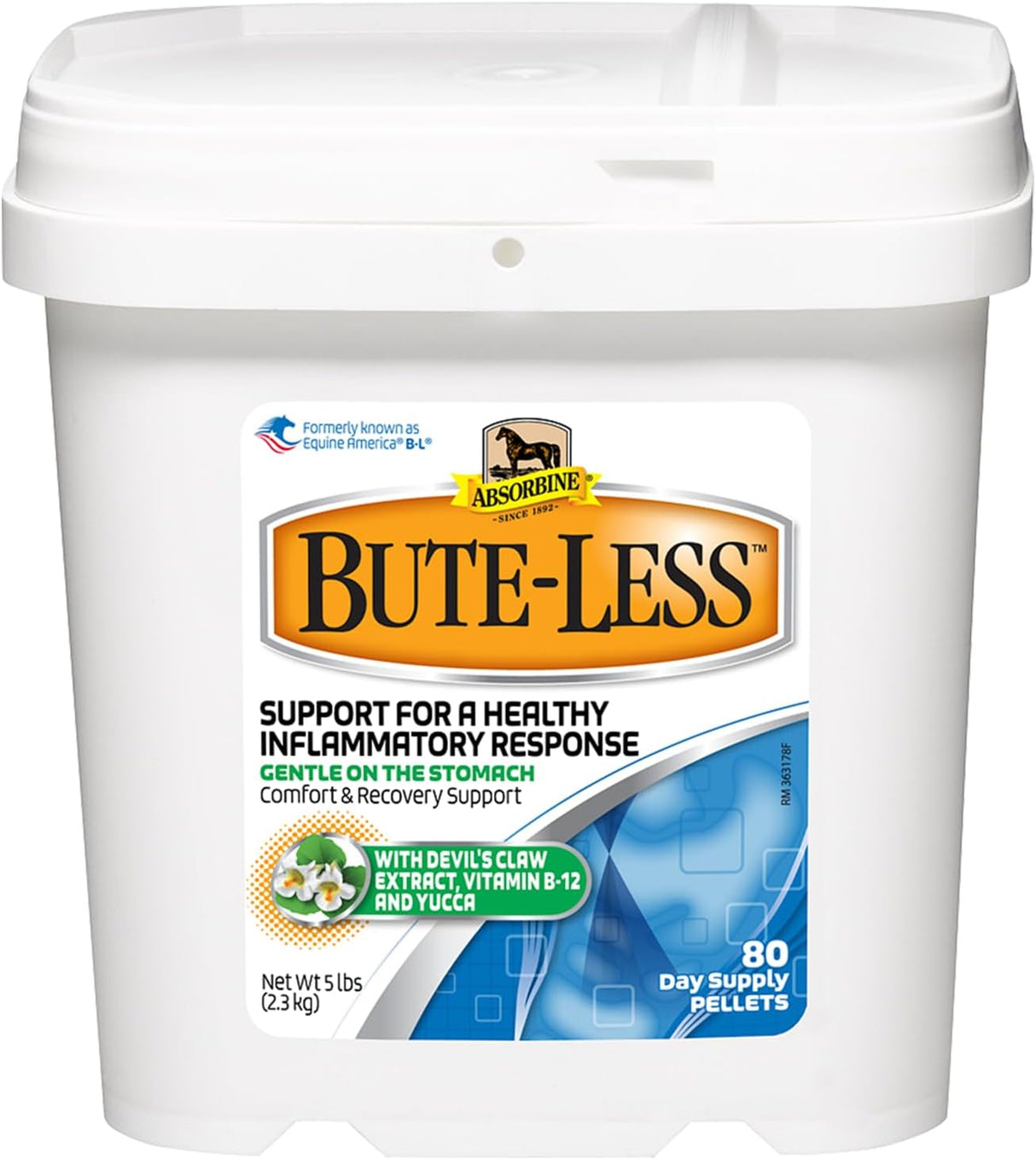 Suplemento Absorbine Bute-Less, Respuesta Inflamatoria, 5 lb