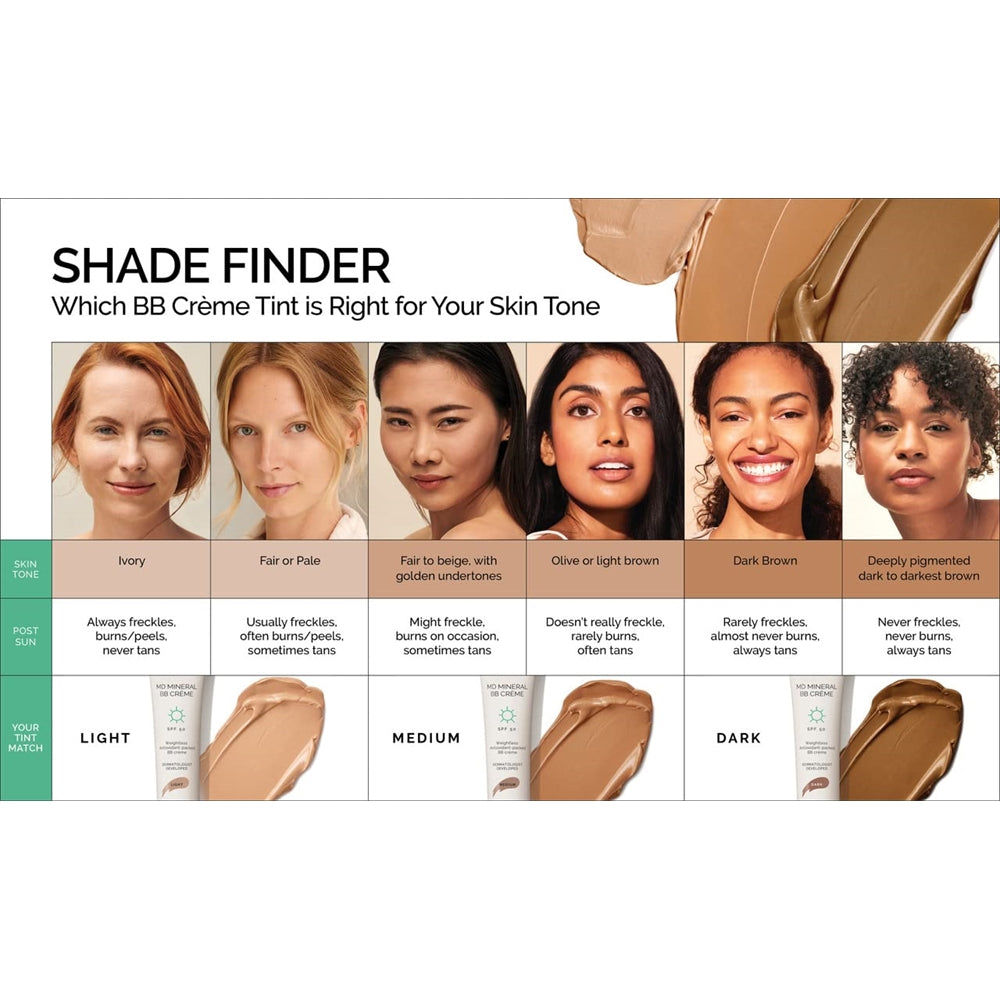 Cuidado Facial BB mate tintada sin aceite