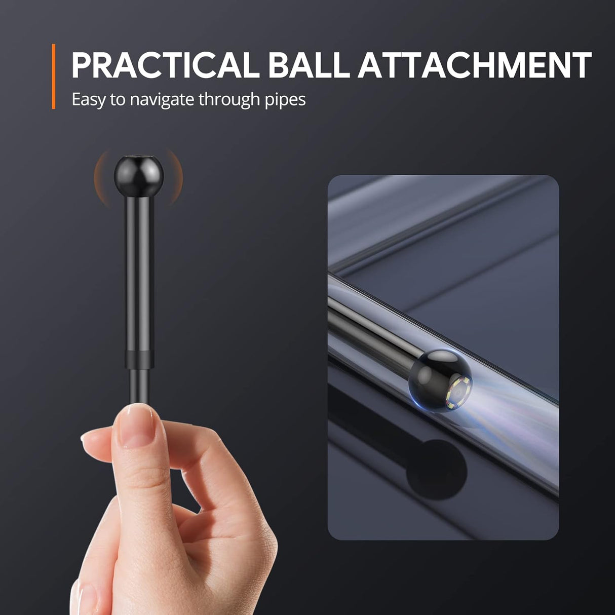 Camara endoscopio industrial HD 0.217