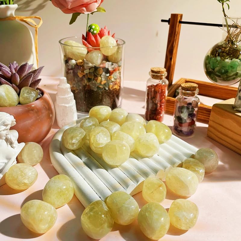 Cristales de Citrino Irregulares Pulidos para Principiantes