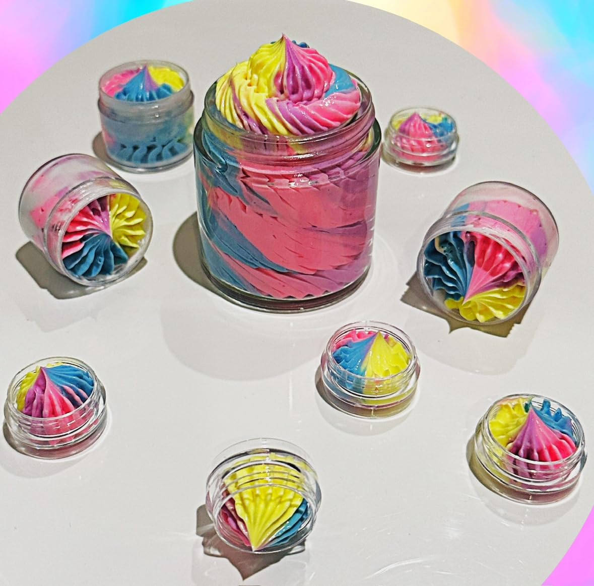 Manteca corporal lujosa y artesanal con manteca de karité y cacao